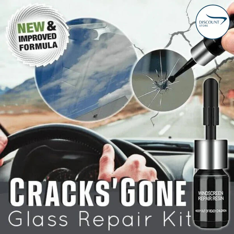𝘽𝙪𝙮 1 𝙂𝙚𝙩 1 𝙁𝙧𝙚𝙚 Windshield Automotive Glass Crack Repair Fluid Kit